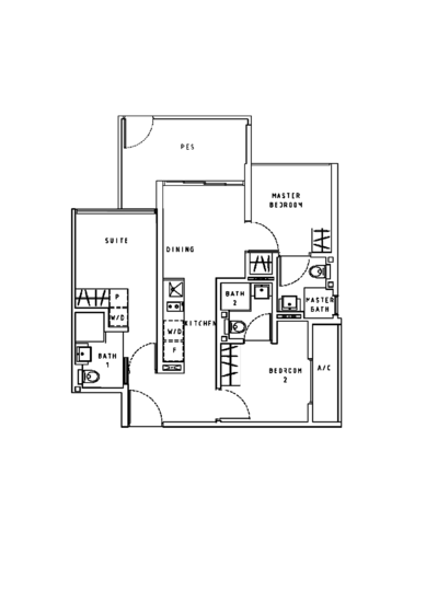 Liv on Wilkie - Floor Plan