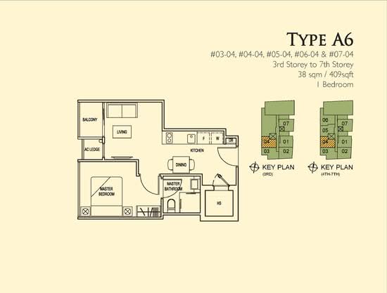 Treasures @ G6 - Floor Plan