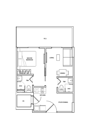 Guillemard Suites - Floor Plan