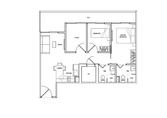 Guillemard Suites - Floor Plan