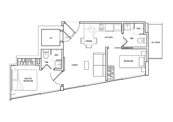 Guillemard Suites - Floor Plan