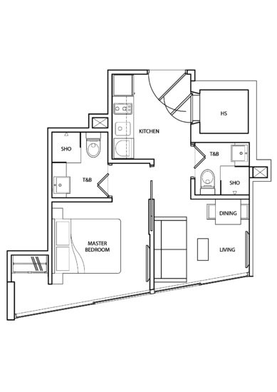 Guillemard Suites - Floor Plan