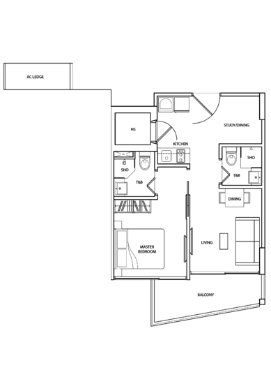 Guillemard Suites - Floor Plan