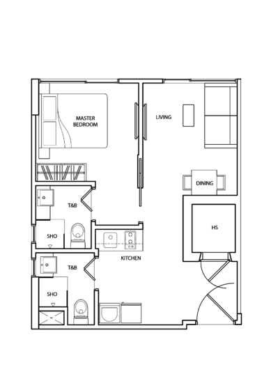 Guillemard Suites - Floor Plan