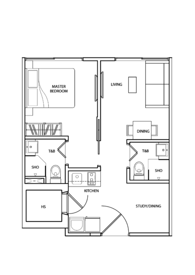 Guillemard Suites - Floor Plan