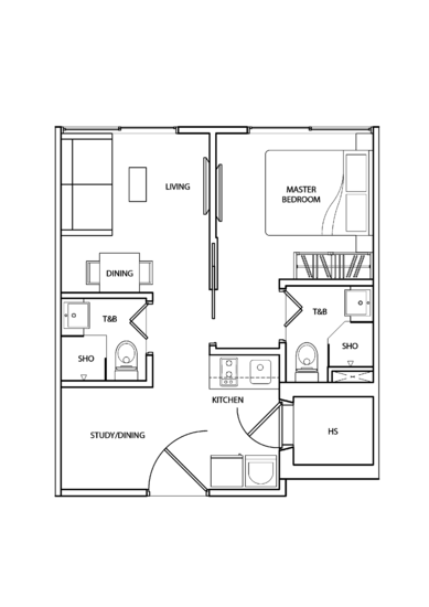Guillemard Suites - Floor Plan