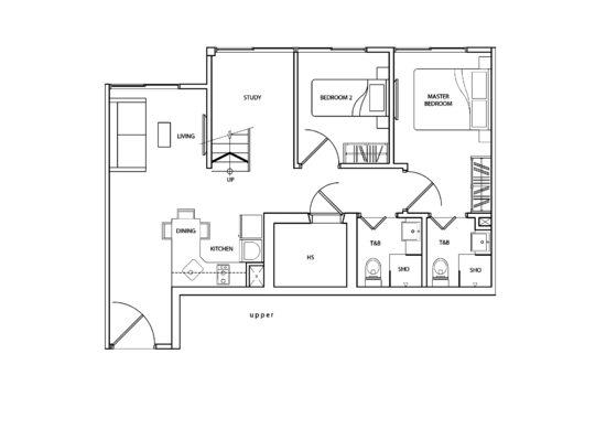 Guillemard Suites - Floor Plan