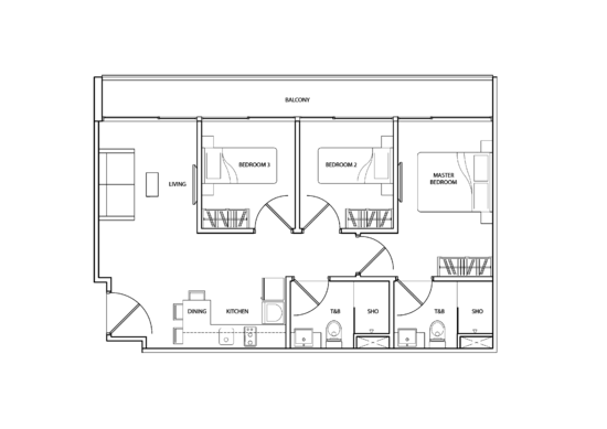 Guillemard Suites - Floor Plan