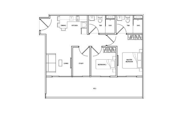 Guillemard Suites - Floor Plan