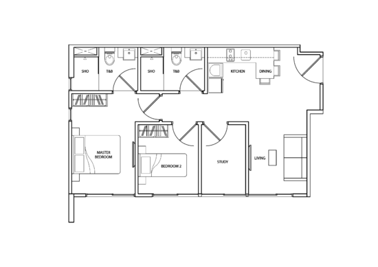 Guillemard Suites - Floor Plan
