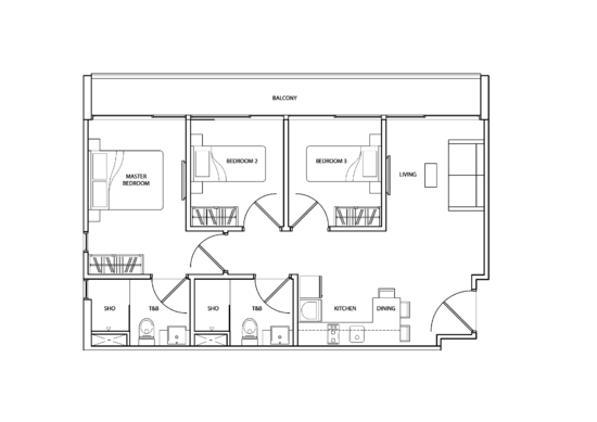 Guillemard Suites - Floor Plan