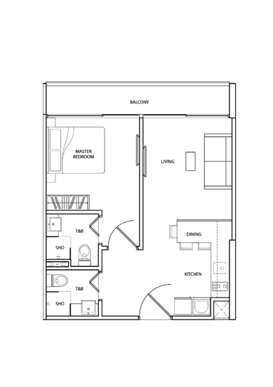 Guillemard Suites - Floor Plan