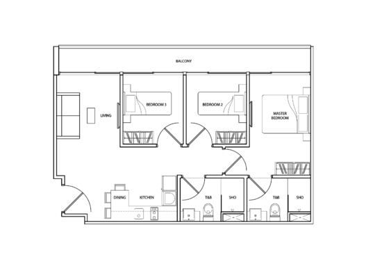 Guillemard Suites - Floor Plan