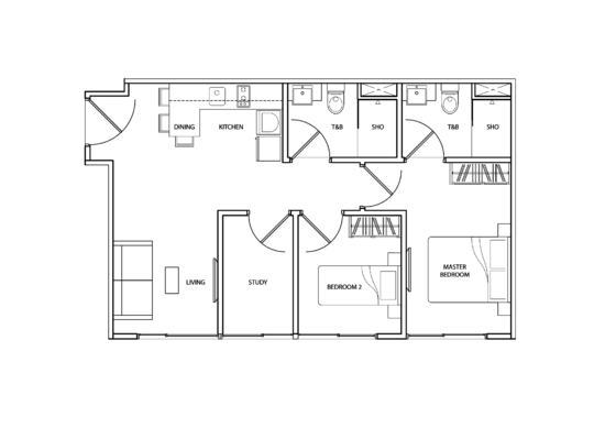 Guillemard Suites - Floor Plan