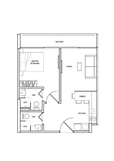Guillemard Suites - Floor Plan