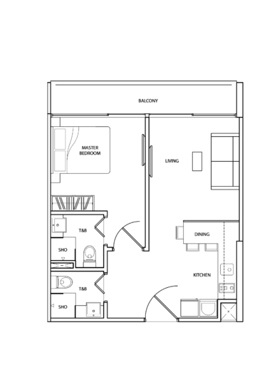 Guillemard Suites - Floor Plan