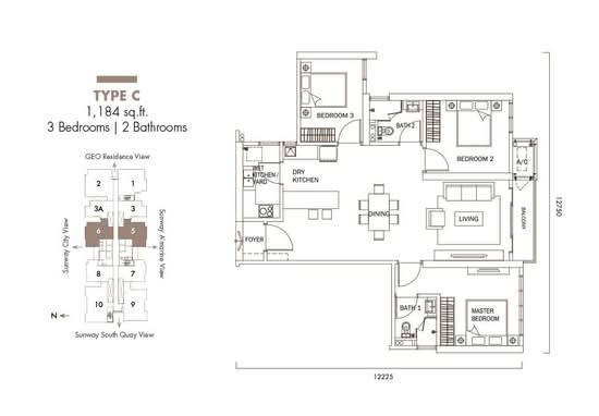 Sunway Geo Avenue - Floor Plan - iProperty.com.my