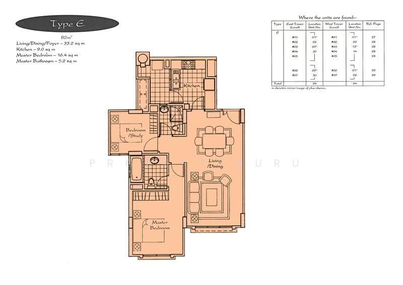 Aspen Heights, 261 River Valley Road, Orchard / River Valley, 2 Bedrooms, 674 sqft, Condominium For Sale, by QA Agent, 500273469 - 2D - PropertyGuru.com.sg