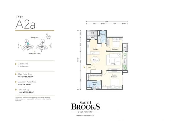South Brooks - Floor Plan - iProperty.com.my