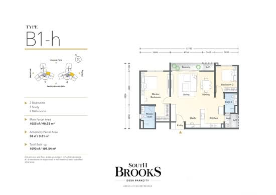 South Brooks - Floor Plan - iProperty.com.my