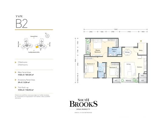 South Brooks - Floor Plan - iProperty.com.my