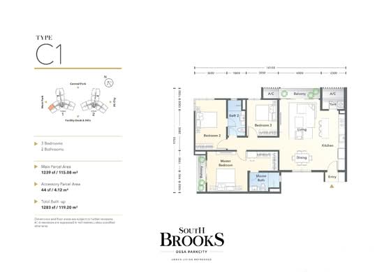 South Brooks - Floor Plan - iProperty.com.my