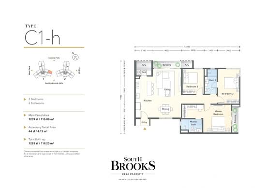 South Brooks - Floor Plan - iProperty.com.my
