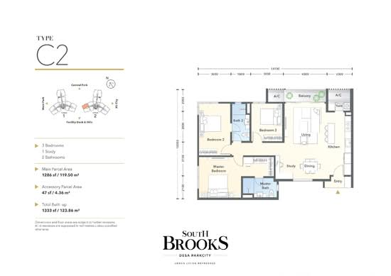 South Brooks - Floor Plan - iProperty.com.my