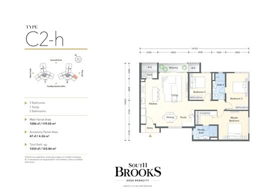 South Brooks - Floor Plan - iProperty.com.my
