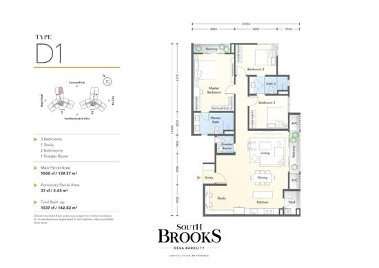South Brooks - Floor Plan - iProperty.com.my