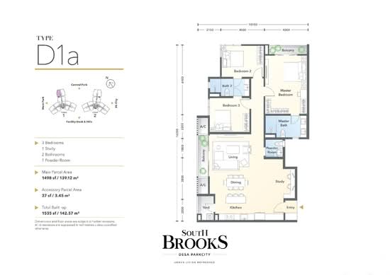 South Brooks - Floor Plan - iProperty.com.my