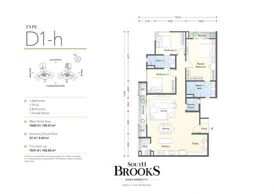 South Brooks - Floor Plan - iProperty.com.my