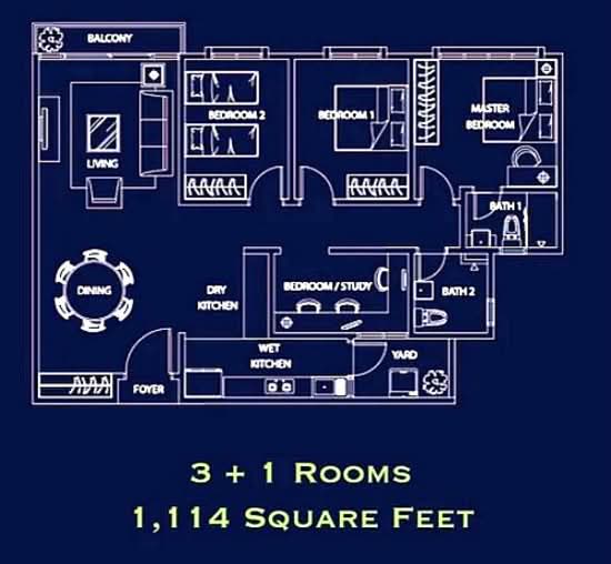 Milenia @ Seri Kembangan - Floor Plan - iProperty.com.my