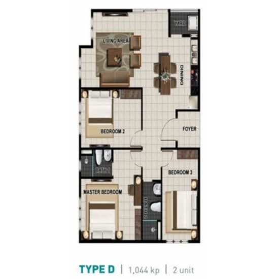 Q3 @ KL East @ Cheras - Floor Plan - iProperty.com.my