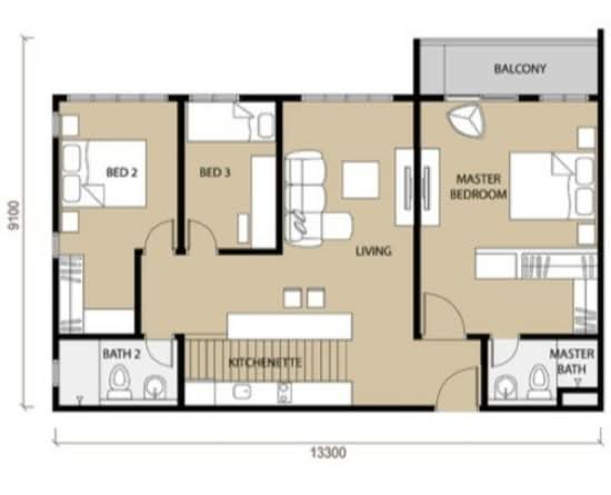 Taman Mutiara Mas - Floor Plan - iProperty.com.my