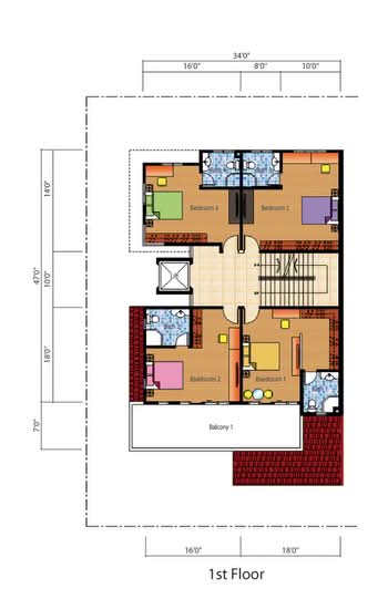Beverly Heights - Floor Plan