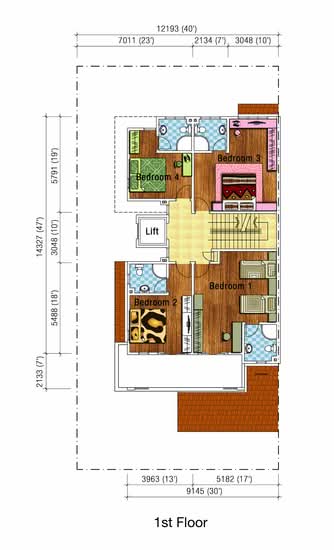 Beverly Heights - Floor Plan