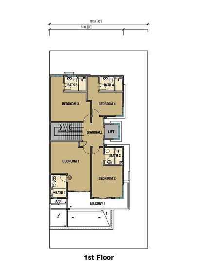 Beverly Heights - Floor Plan