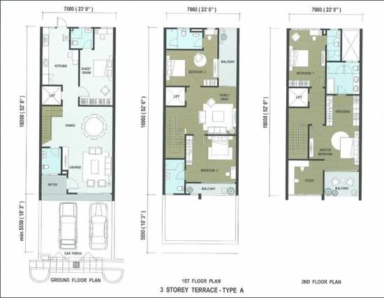 Taman Sungai Ara - Floor Plan - iProperty.com.my