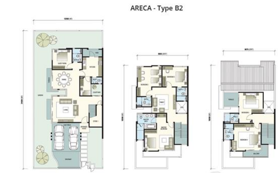 Twin Palms @ Sungai Long - Floor Plan - iProperty.com.my