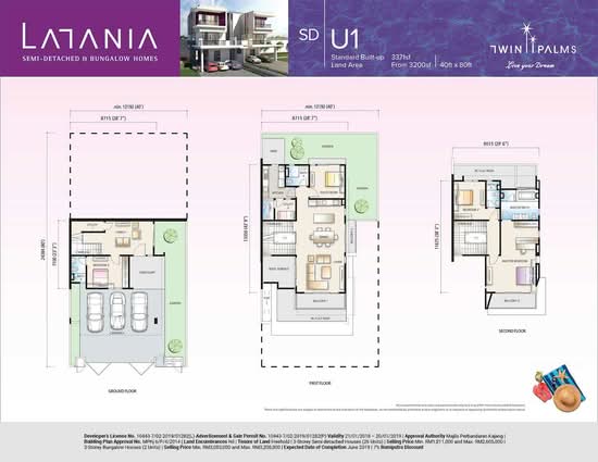 Twin Palms @ Sungai Long - Floor Plan - iProperty.com.my