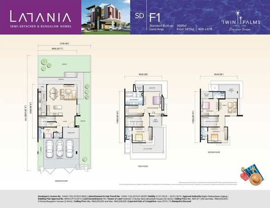 Twin Palms @ Sungai Long - Floor Plan - iProperty.com.my