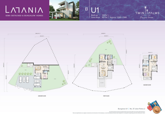 Twin Palms @ Sungai Long - Floor Plan - iProperty.com.my