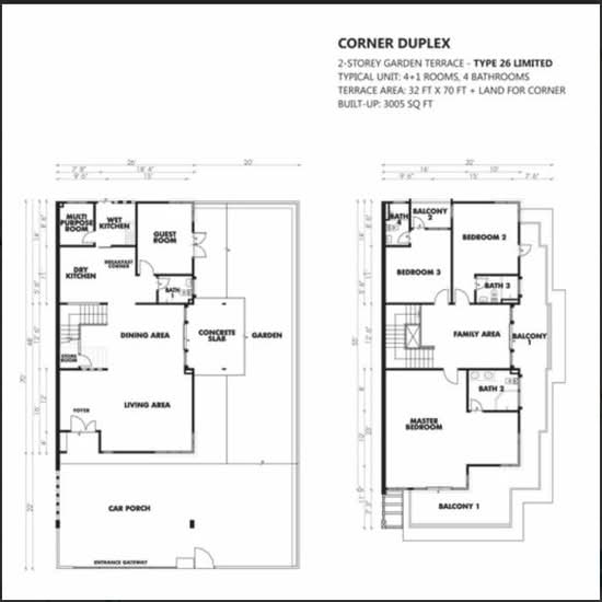 Tree Residency - Floor Plan - iProperty.com.my