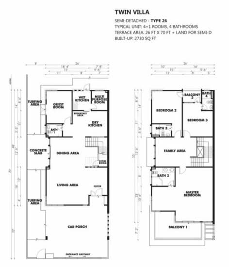Tree Residency - Floor Plan - iProperty.com.my