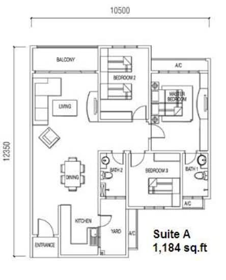 Wangsa Baiduri - Floor Plan - iProperty.com.my