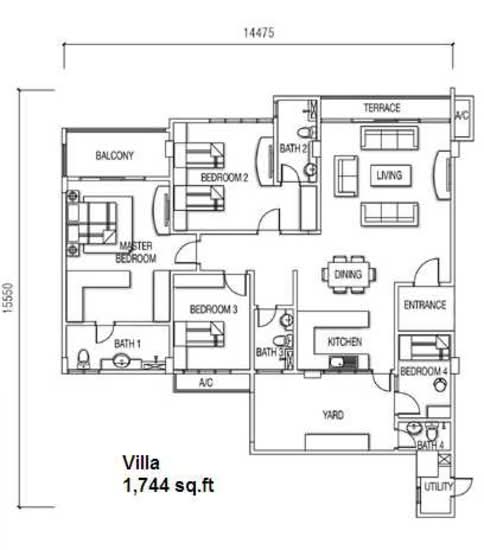 Wangsa Baiduri - Floor Plan - iProperty.com.my