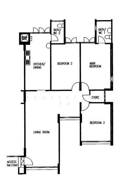 366 Yishun Ring Road, 366 Yishun Ring Road, Sembawang / Yishun, 3 Bedrooms, 1,313 sqft, HDB Flat For Sale, by Meagan Tang, 500131688 - 2D - PropertyGuru.com.sg