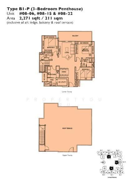 Atrium Residences, 1 Lorong 28 Geylang, Eunos / Geylang / Paya Lebar, 3 Bedrooms, 2,271 sqft, Condominium For Sale, by Marie Gates, 500159753 - 2D - PropertyGuru.com.sg