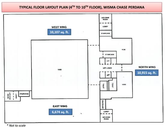Wisma Chase Perdana - Floor Plan - iProperty.com.my